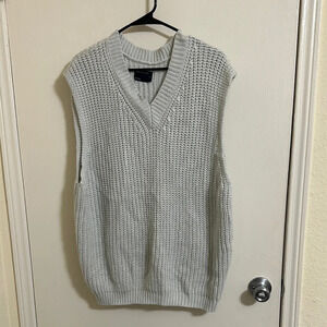 EUC Asos Oversized Knitted Sweater Vest V-neck